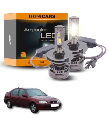 Pack Ampoules LED H4 140W Canbus - Honda Civic 6G (1996 - 2000) les ctes