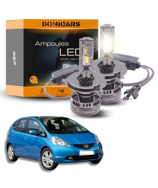 Pack Ampoules LED H4 140W Canbus - Honda Jazz II (2008 - 2015) solde