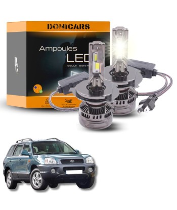 Pack Ampoules LED H4 140W Canbus - Hyundai Santa Fe 1 (2000 à 2006) Livraison rapide