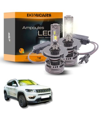 Pack Ampoules LED H4 140W Canbus - Jeep Compass (2006 à 2015) En savoir plus