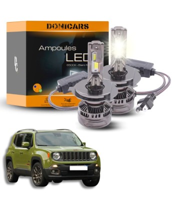 Pack Ampoules LED H4 140W Canbus - Jeep Renegade (2014 à 2023) à prix réduit toute l'année