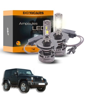 Pack Ampoules LED H4 140W Canbus - Jeep Wrangler 3 (JK) (2007 à 2017) s'inspire de l'anatomie humaine