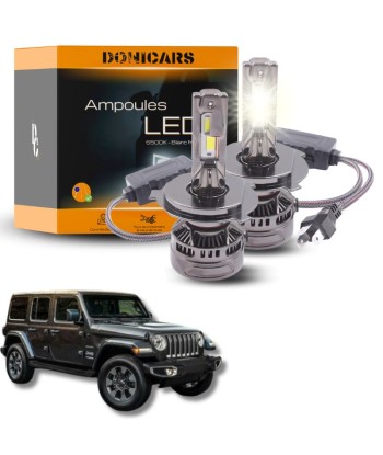 Pack Ampoules LED H4 140W Canbus - Jeep Wrangler 4 (JL) (2018 à 2023) la chaussure