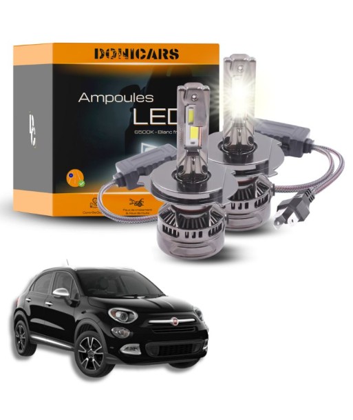 Pack Ampoules LED H4 140W Canbus Fiat 500X (2015 à 2018) acheter en ligne