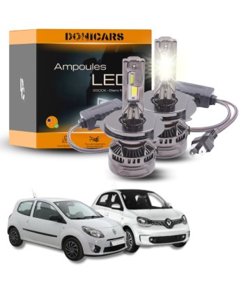 Pack Ampoules LED H4 140W Canbus Renault Twingo 2 MK2 et 3 MK3 (2007-2017) Par le système avancé 