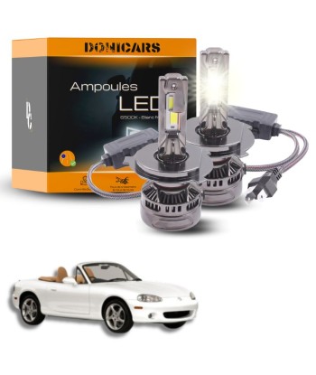 Pack Ampoules LED H4 140W Canbus - Mazda MX-5 phase 2 (1998 à 2005) chez Cornerstreet bien 