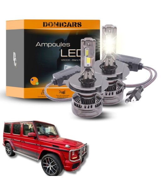 Pack Ampoules LED H4 140W Canbus - Mercedes Benz Classe G W463 (1989 à 2008) une grave pollution 