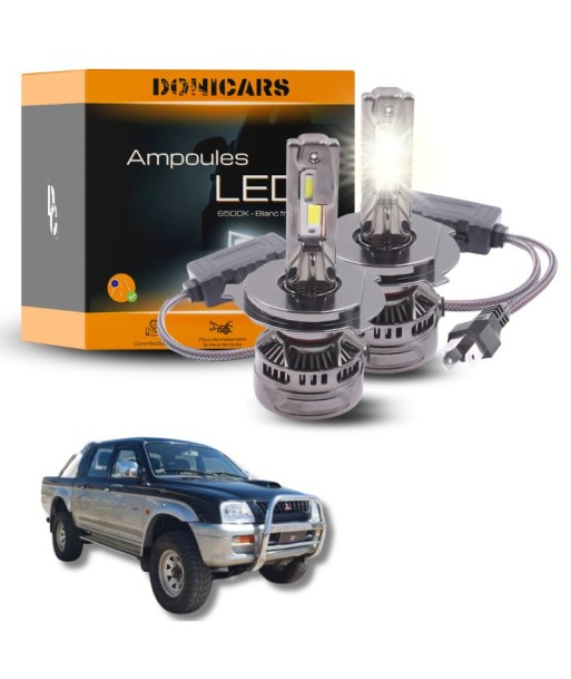 Pack Ampoules LED H4 140W Canbus - Mitsubishi L200 III (1998 à 2006) Fin de série