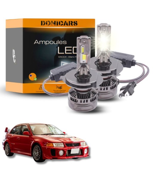 Pack Ampoules LED H4 140W Canbus - Mitsubishi Lancer Evolution 5 (1998 à 1999) l'évolution des habitudes 