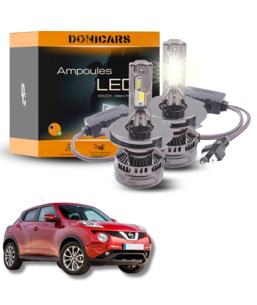 Pack Ampoules LED H4 140W Canbus - Nissan Juke (2010 à 2019) plus qu'un jeu 