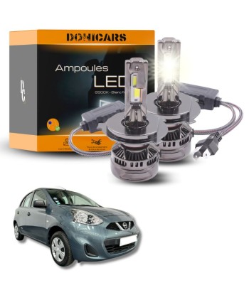 Pack Ampoules LED H4 140W Canbus - Nissan Micra IV (2010 à 2017) la livraison gratuite