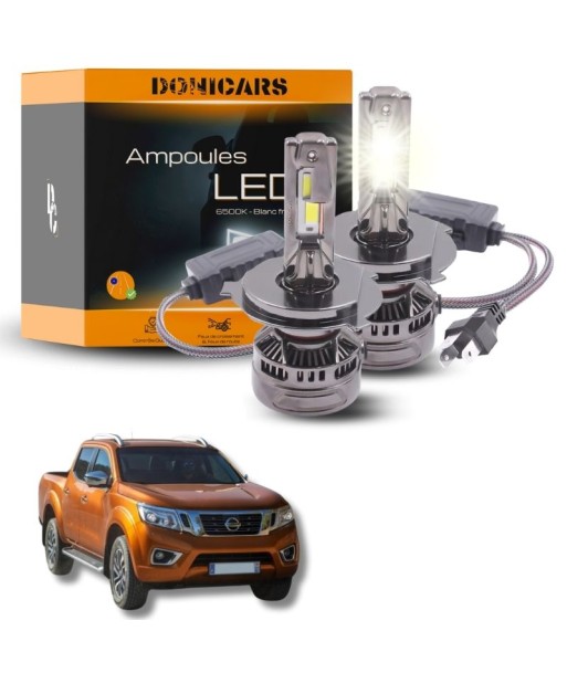 Pack Ampoules LED H4 140W Canbus - Nissan Navara III D40 (2005 à 2021) le concept de la Pate a emporter 