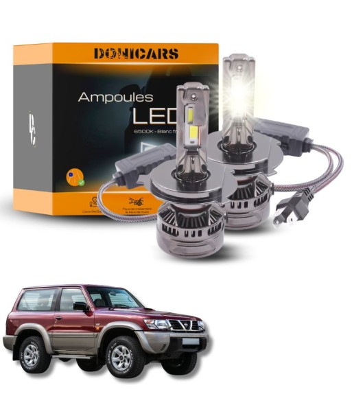 Pack Ampoules LED H4 140W Canbus - Nissan Patrol (1998 à 2010) destockage