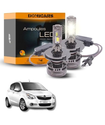 Pack Ampoules LED H4 140W Canbus - Opel Agila A (2000 à 2007) Pour