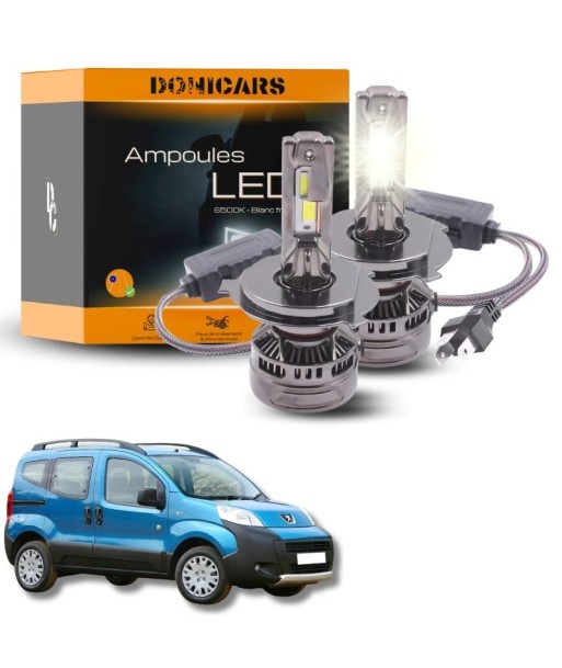 Pack Ampoules LED H4 140W Canbus - Peugeot Bipper (2008 à 2018) store