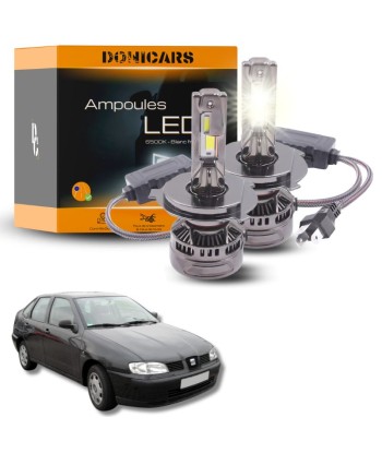 Pack Ampoules LED H4 140W Canbus - Seat Cordoba 6K2 (1999 à 2001) Amélioration de cerveau avec