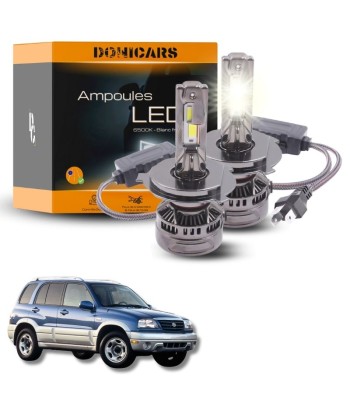 Pack Ampoules LED H4 140W Canbus - Suzuki Grand Vitara (2005 à 2014) brillant des détails fins