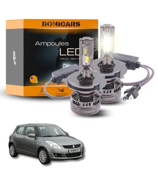 Pack Ampoules LED H4 140W Canbus - Suzuki Swift II (2010 à 2017) Par le système avancé 