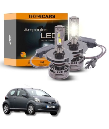 Pack Ampoules LED H4 140W Canbus - Toyota Aygo (2005 à 2014) du meilleur 