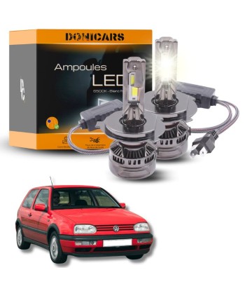 Pack Ampoules LED H4 140W Canbus - Volkswagen Golf 3 (1991 à 1997) Les magasins à Paris