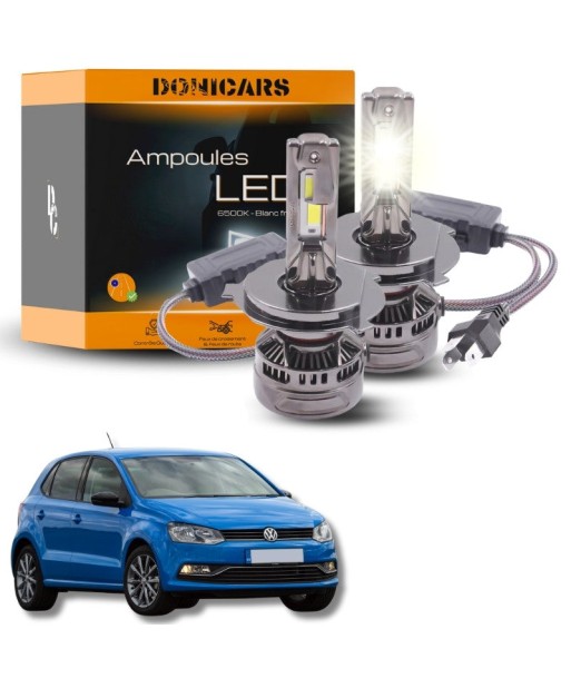 Pack Ampoules LED H4 140W Canbus - Volkswagen Polo 5 (6R / 6C1) (2009 à 2017) les muscles