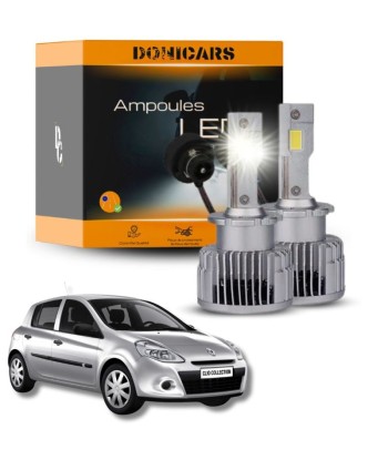 Ampoules Xenon LED D2S Clio 3 (2005 à 2014) - Pack Ampoules Xenon LED Renault Clio Les êtres humains sont 