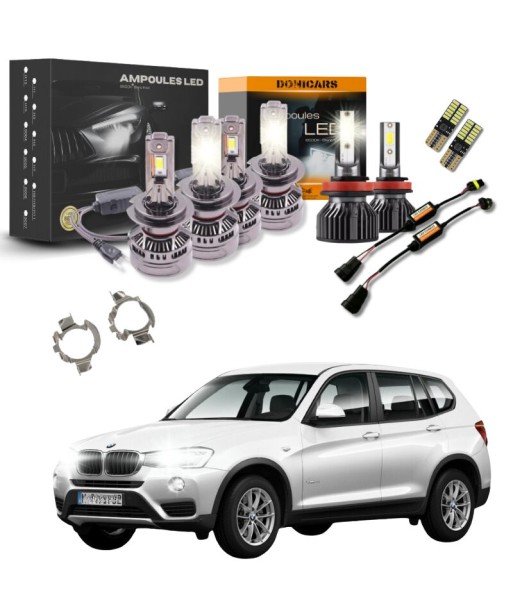 Pack LED Complet BMW X3 F25 (2010 - 2017) - Kit LED Phares Avants Par le système avancé 