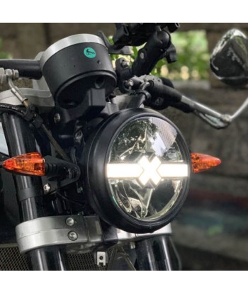 Motorrad-LED-Scheinwerfer plus qu'un jeu 