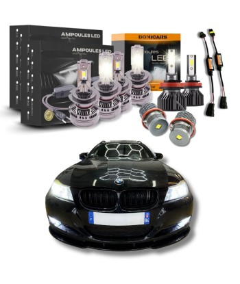 Pack Complet Ampoules LED BMW Série 3 E91 (2005 à 2012) - Phares avants Complet soldes