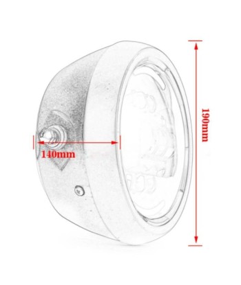 LED-Motorradscheinwerfer les ctes