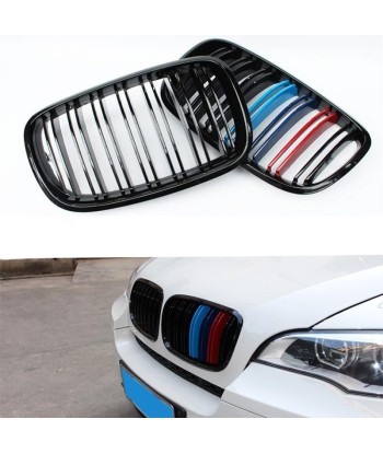 Grille BMW X5 X6 E70 E71 (2008-2013) Grille Nadwozie M Power Style Auto ABS Zderzak pas cher chine