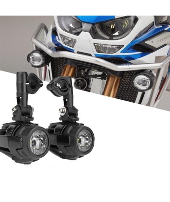 Dodatkowe Lampy Motocyklowe Honda CRF 1100 L Africa Twin 2019 2020 Lampy LED 6500K 40W de pas cher