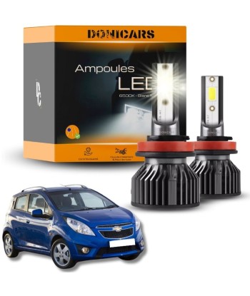 Zestaw żarówek LED H4 Chevrolet Spark (2009 do 2015) - zestaw LED en ligne des produits 