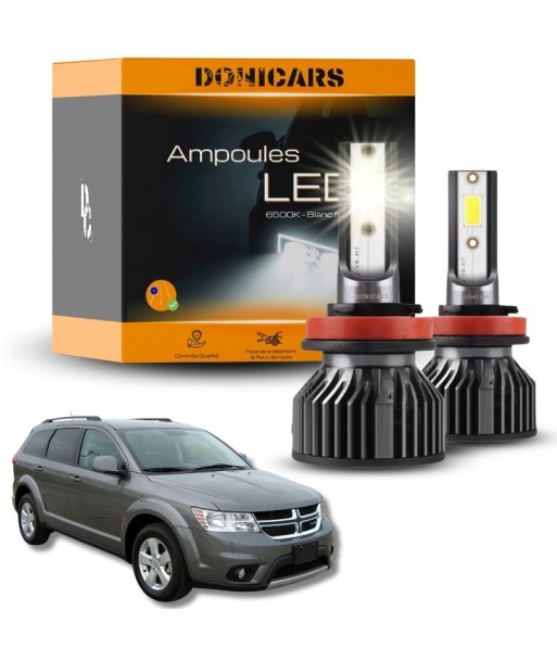 Pakiet żarówek LED H11 Dodge Journey (2007 do 2020) - zestaw LED du meilleur 