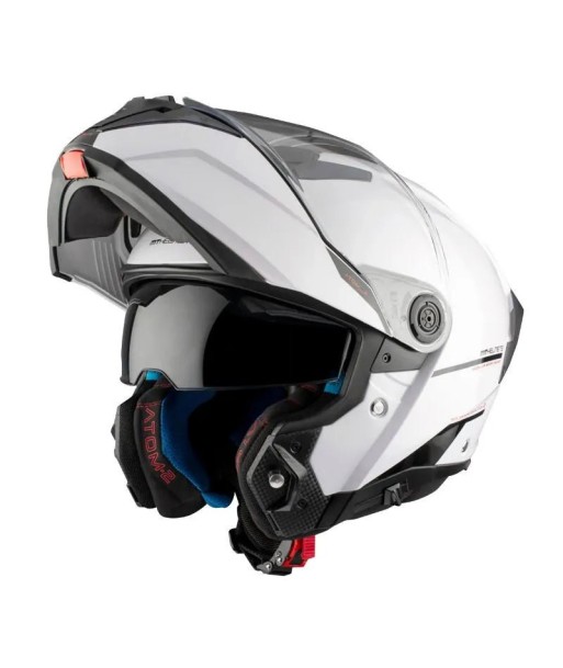 Blauer modularer Motorradhelm-S550 pas chere