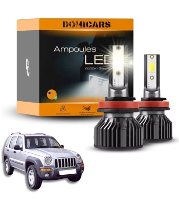 Pakiet żarówek LED H4 Jeep Cherokee (KJ) (2001 do 2008) - zestaw LED la chaussure