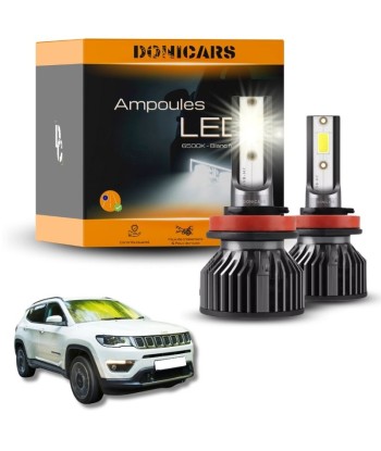 Pakiet żarówek LED H4 Jeep Compass (2006-2015) - zestaw LED france