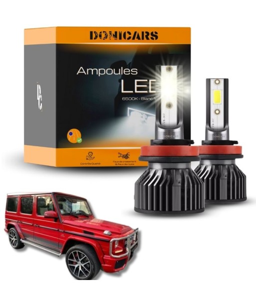 Pakiet żarówek LED H4 Mercedes Benz G-Class W463 (1989 do 2008) - zestaw LED Amélioration de cerveau avec