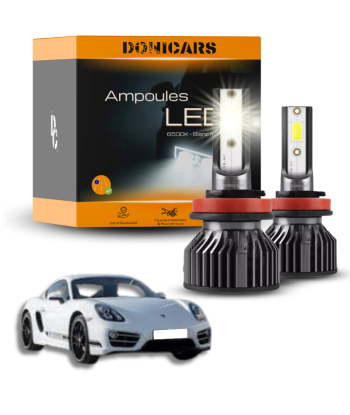 Pakiet żarówek LED H7 Porsche Cayman (981) (2013 do 2016) - zestaw LED Toutes les collections ici