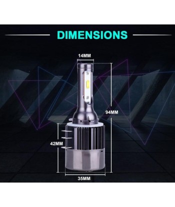 Żarówki LED H15 Golf 6 Światła drogowe Volkswagen d'Europe débarque