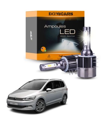 Zestaw żarówek LED H15 Volkswagen Touran V3 (2010 do 2015) - Zestaw świateł drogowych LED pour bénéficier 