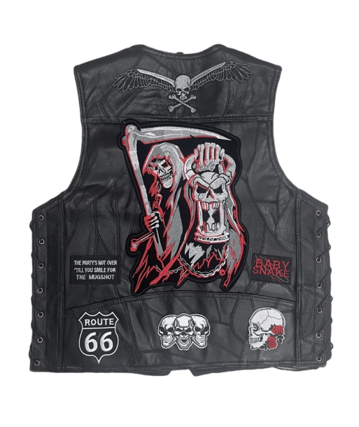 Bikerweste aus Leder – The Reaper Toutes les collections ici