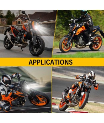 LED-Motorradscheinwerfer KTM Duke 690 | 2012-2019 | Gegenstück de l' environnement